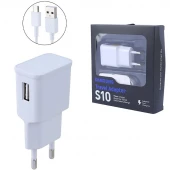 شارژر دیواری Samsung S10 پکدار + کابل Type-C