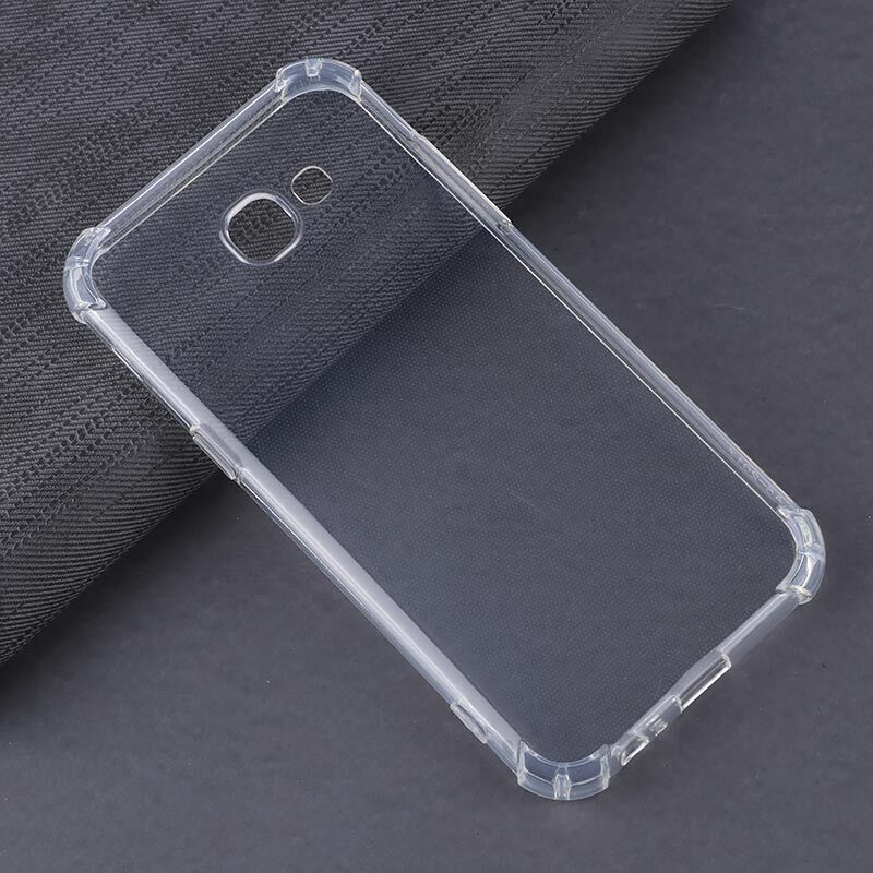 قاب ژله ای ضربه گیر بی رنگ سامسونگ Galaxy A5 2017 محافظ لنزدار