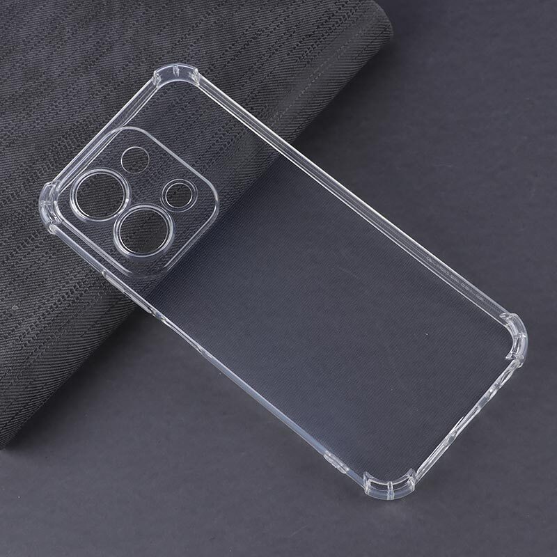 قاب ژله ای ضربه گیر بی رنگ شیائومی Redmi 15C محافظ لنزدار