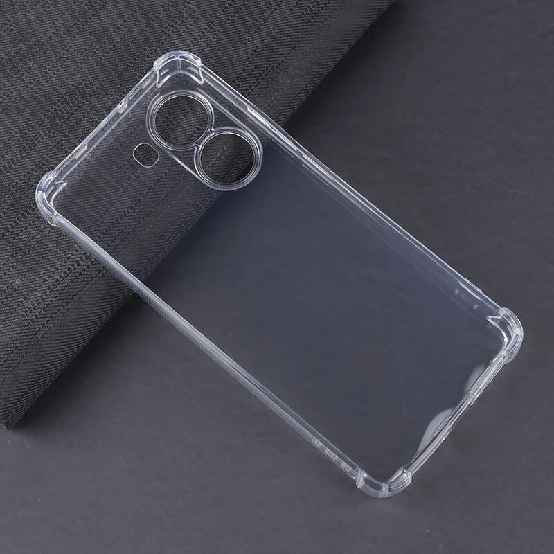 قاب ژله ای ضربه گیر بی رنگ شیائومی Poco X7 Pro محافظ لنزدار