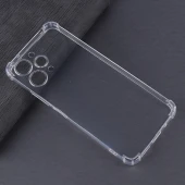 قاب ژله ای ضربه گیر بی رنگ شیائومی Redmi 12 محافظ لنزدار