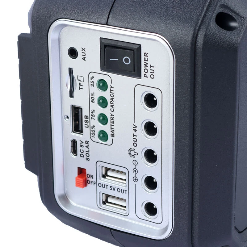 پاوربانک و رادیو اسپیکر بلوتوثی خورشیدی DeepKing DK-802SL