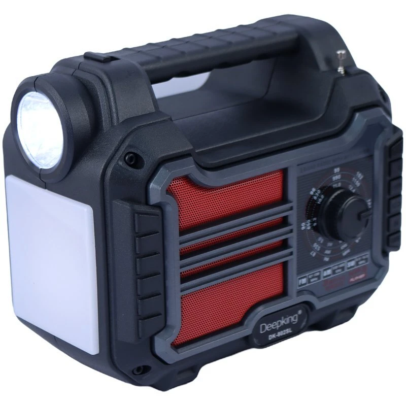 پاوربانک و رادیو اسپیکر بلوتوثی خورشیدی DeepKing DK-802SL