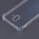 قاب ژله ای ضربه گیر بی رنگ سامسونگ Galaxy J6 Plus محافظ لنزدار