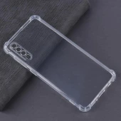 قاب ژله ای ضربه گیر بی رنگ سامسونگ Galaxy A30s / A50 / A50s محافظ لنزدار
