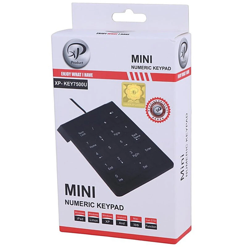 کیبورد اعداد ایکس پی پروداکت XP-KEY7500U