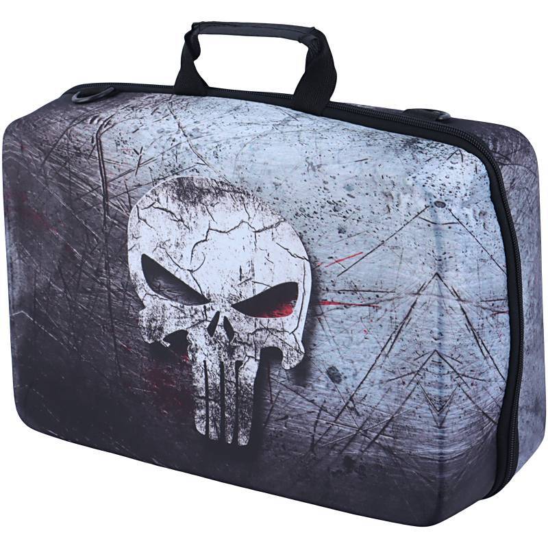 کیف کنسول بازی PS5 slim طرح Punisher کد 9