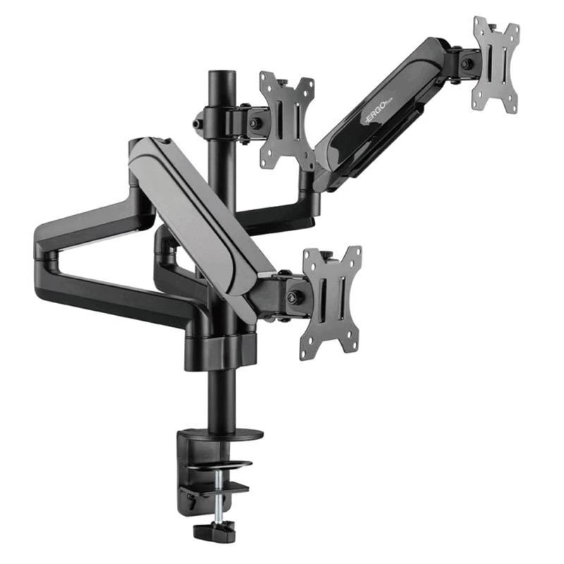 پایه رومیزی متحرک مانیتور سه تایی 17 تا 27 اینچ Ergo Tech WLA020