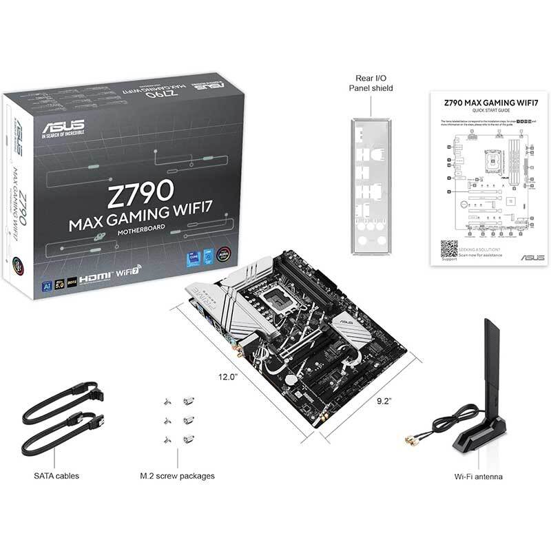 مادربرد ایسوس Prime Z790 MAX GAMING WIFI7 DDR5
