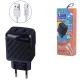 شارژر دیواری 12 وات یوکی KI4Y 2.4A + کابل تایپ سی