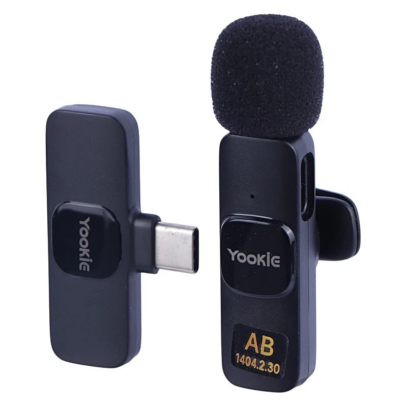 میکروفون یقه ای بی سیم Yookie YE13 Type-C