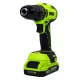 کیت دریل شارژی چکشی و آچار بکس شارژی ویدو WD910410210