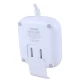 چند راهی 2 خانه یوکی EB03 با کابل 1.4 متری + شارژر USB و Type-C
