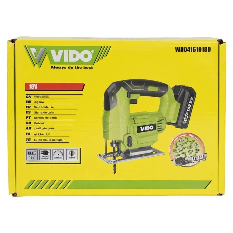 اره عمود بر شارژی 18 ولت ویدو WD041610180