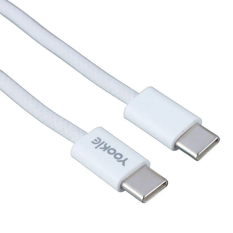 کابل دو سر تایپ سی فست شارژ 60 وات یوکی CB70 طول 1 متر