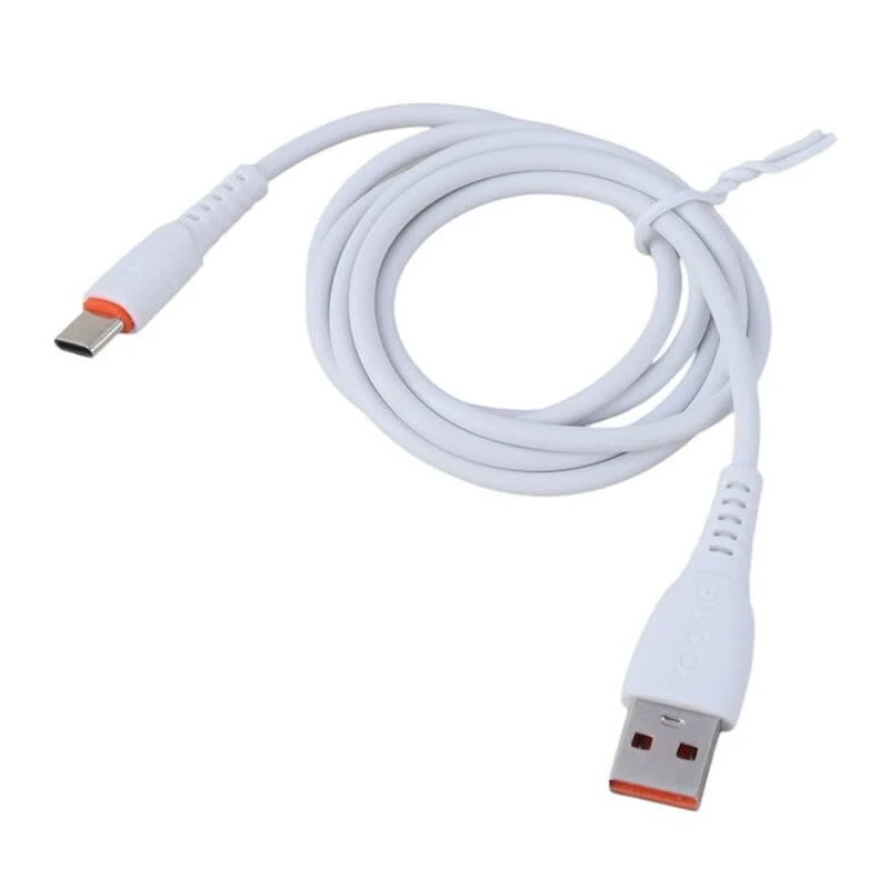 کابل تایپ سی فست شارژ 30 وات یوکی EC19 طول 1 متر