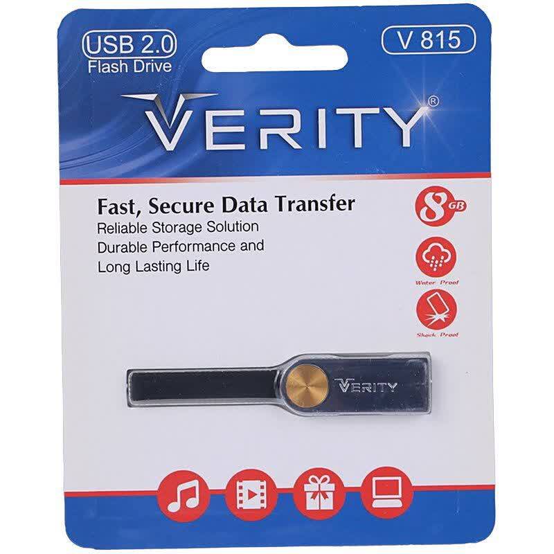 قیمت و خرید فلش 8 گیگ وریتی Verity V815