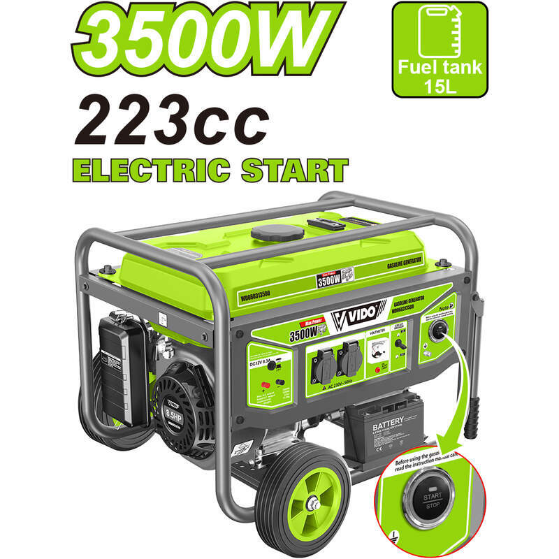 موتور برق بنزینی ویدو WD060313500 توان 3500 وات