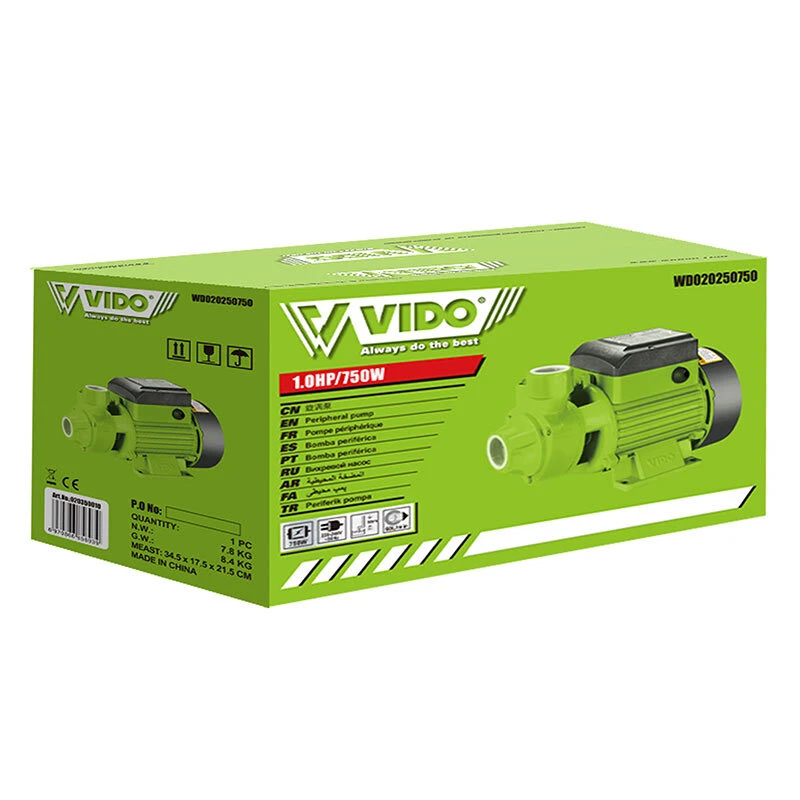 پمپ آب ویدو WD020250750 ظرفیت 1 اسب بخار