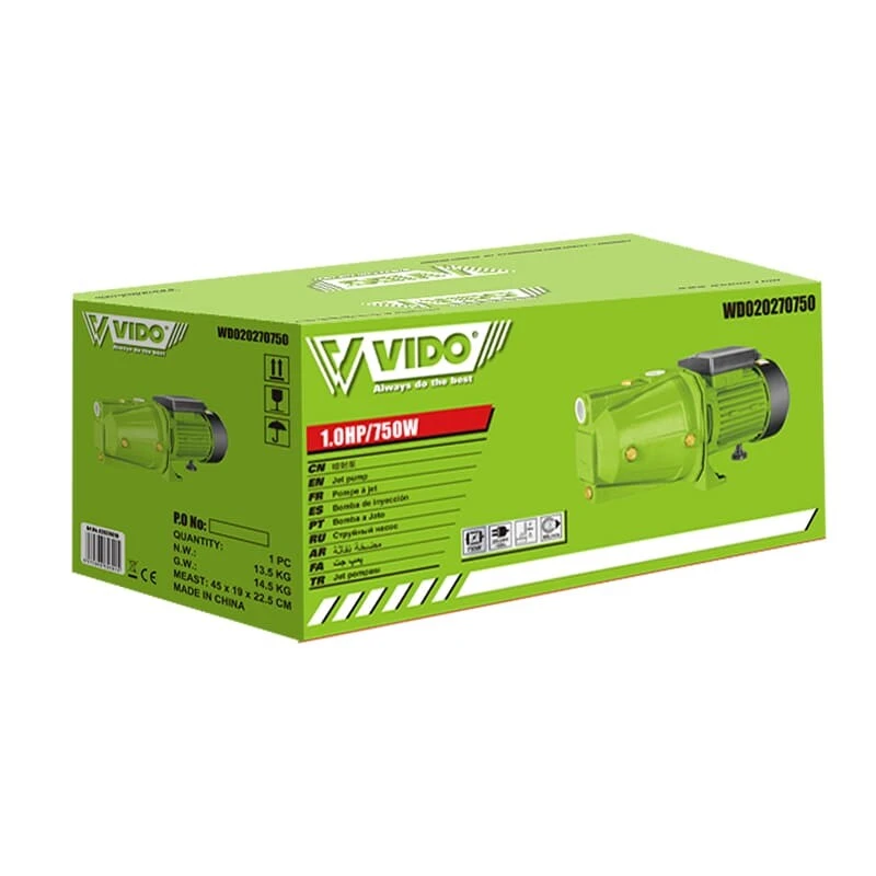 پمپ آب جتی ویدو WD020270750 ظرفیت 1 اسب بخار