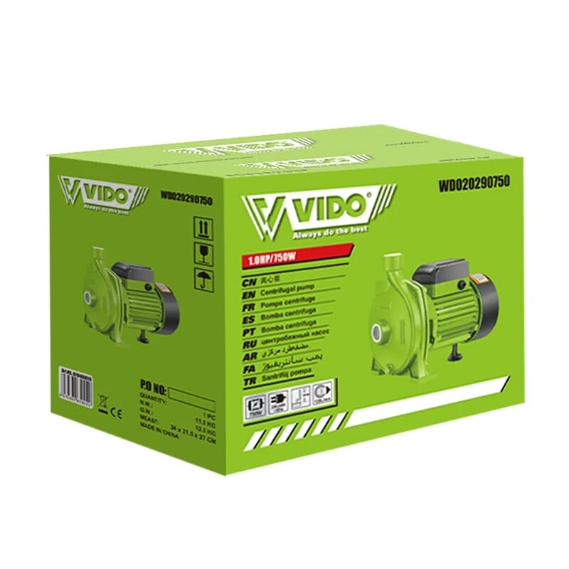 پمپ آب سانتریفیوژ ویدو WD020290750 ظرفیت 1 اسب بخار