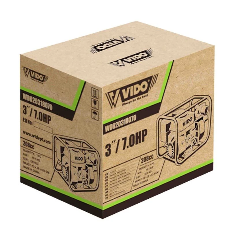پمپ آب بنزینی 3 اینچ ویدو WD020318070 ظرفیت 6.5 اسب بخار