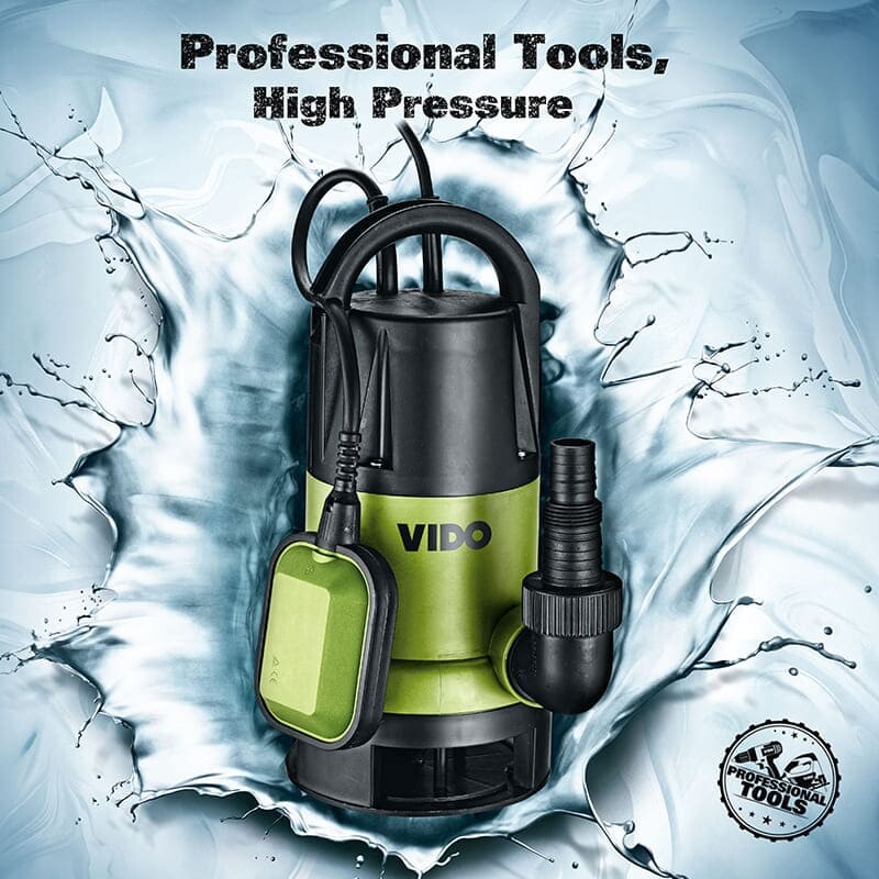 پمپ کف کش 1 اینچ 9 متری ویدو WD020540750