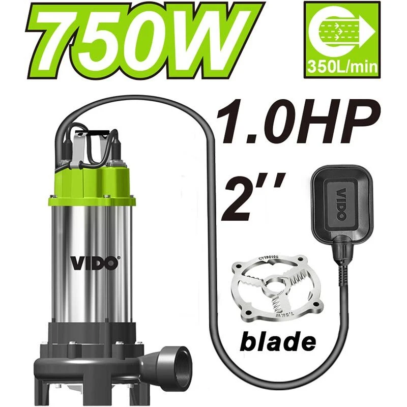 پمپ لجن کش 2 اینچ 15 متری ویدو WD020570750