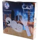 چراغ سقفی روکار سه حالته 100 وات آلما کد 801