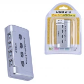 سوییچ پرینتر 4 پورت دستی پی نت FJ-U045