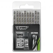 ست مته آهن 10 عددی ویدو WD71011035070 سایز 70*3.5 میلی متر