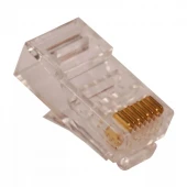 سوکت شبکه وی نت V-L300 RJ45 Cat6 UTP بسته 100 عددی