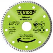 صفحه برش پرسلان ویدو WD71223115222 115mm