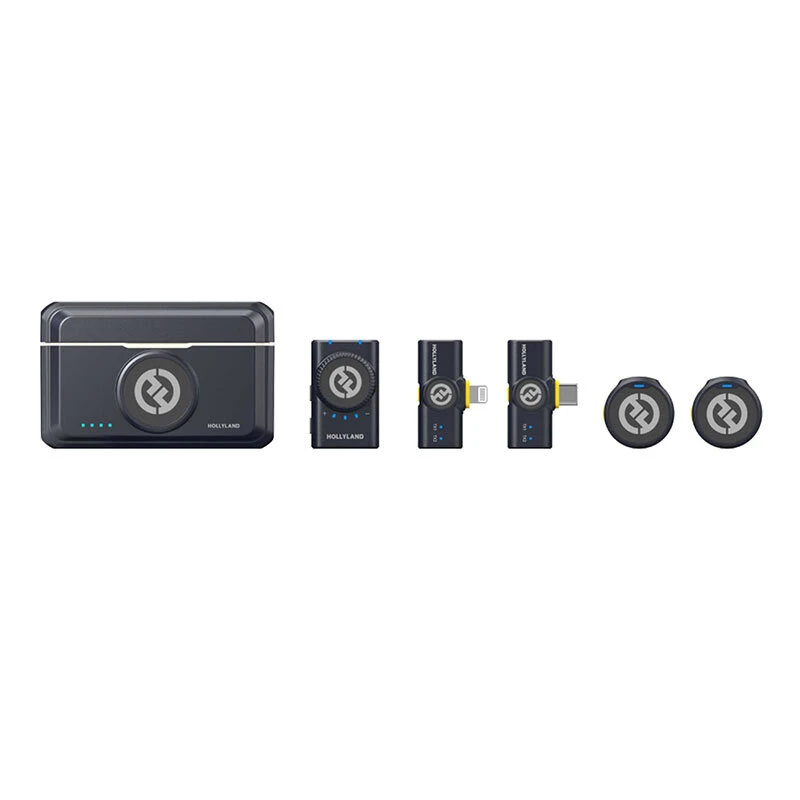 میکروفون یقه ای بی سیم دوتایی هالی لند Lark M2 Combo Type-C / Lightning