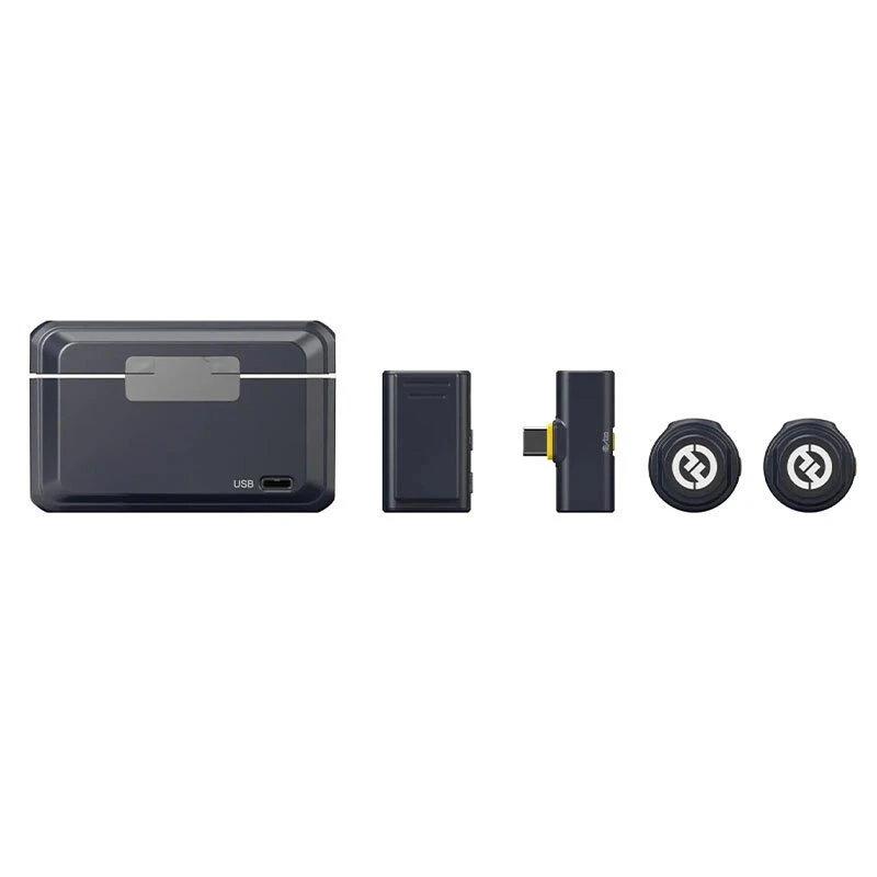 میکروفون یقه ای بی سیم دوتایی هالی لند Lark M2 Mini Combo Type-C