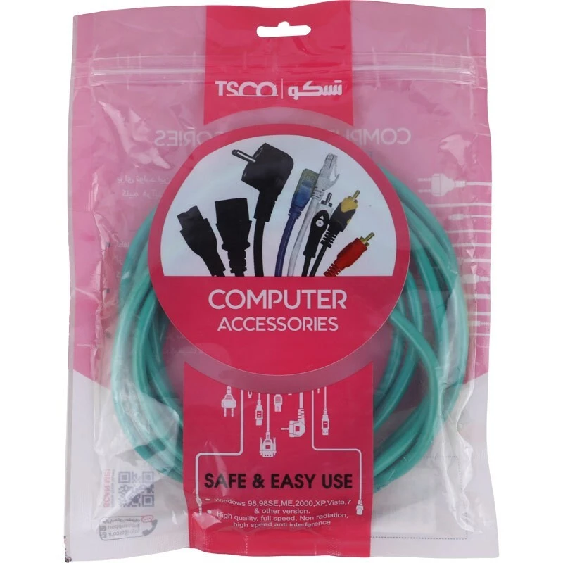 کابل شبکه Cat6 تسکو TNC630 طول 3 متر
