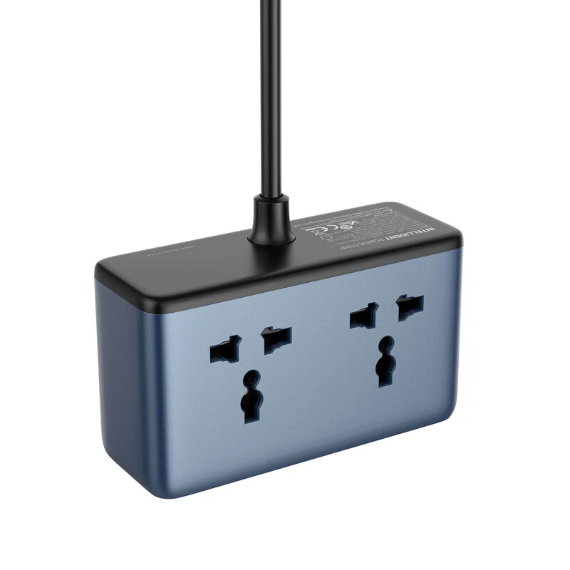 چند راهی 2 خانه الدینیو SC1 با کابل 2 متری + شارژر USB و Type-C