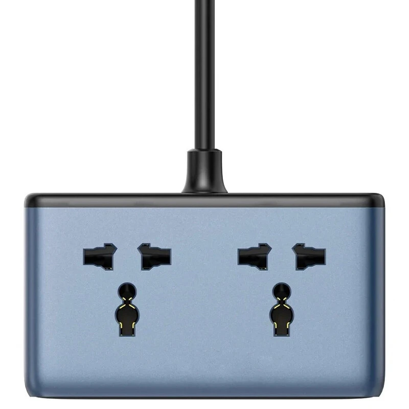 چند راهی 2 خانه الدینیو SC1 با کابل 2 متری + شارژر USB و Type-C