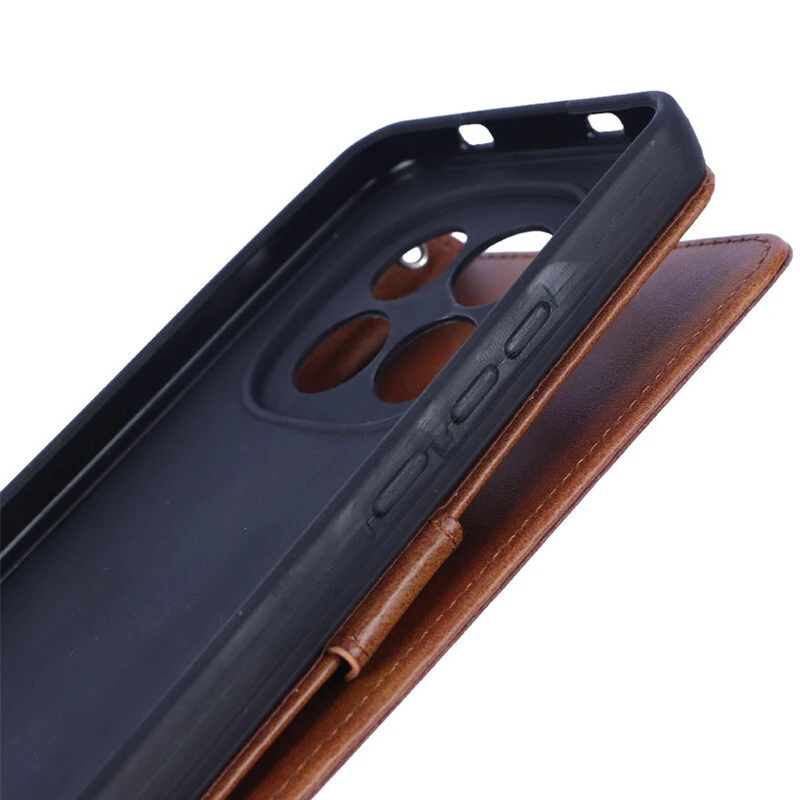 کیف چرمی مگنتی Redmi Note 15 Pro 4G محافظ لنزدار