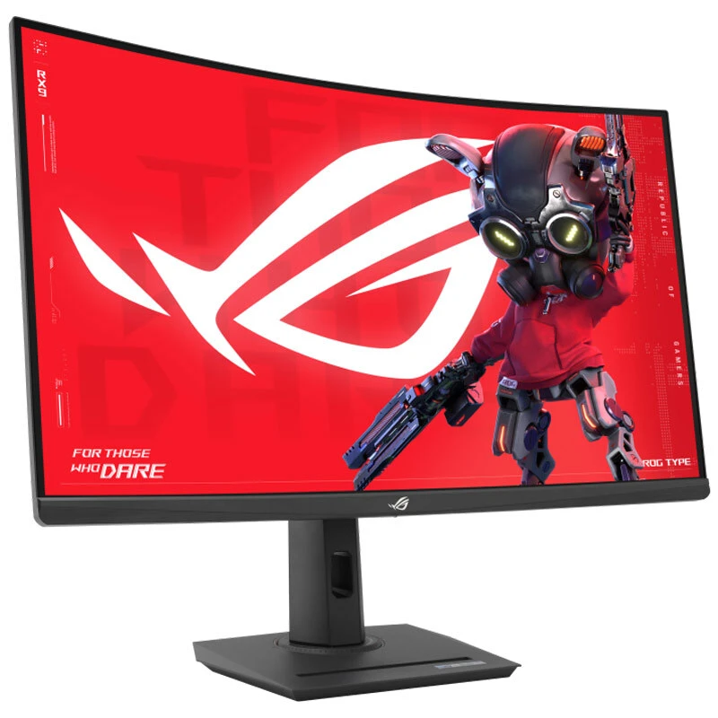 مانیتور گیمینگ خمیده ایسوس ROG Strix XG32WCS سایز 32 اینچ