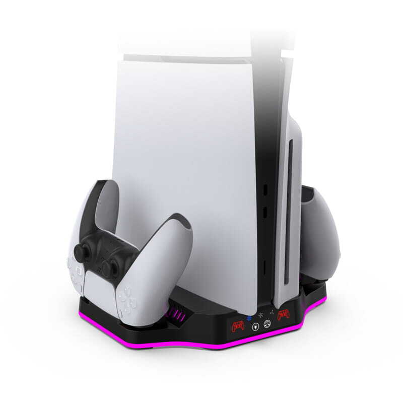 خنک کننده و شارژر دسته PS5 Slim/PS5 Pro دابی TP5-3583