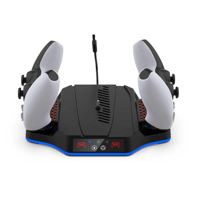 خنک کننده و شارژر دسته PS5 Slim/PS5 Pro دابی TP5-3583