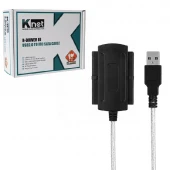 تبدیل USB 2.0 به SATA/IDE کی نت K-CO84