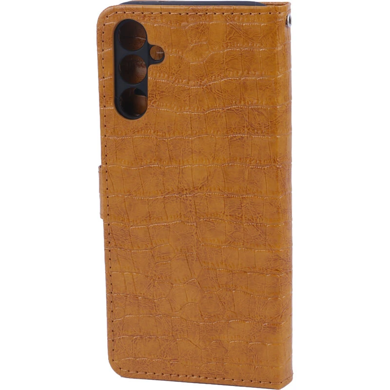 کیف چرمی پوست ماری مگنتی سامسونگ Galaxy A14 4G / A14 5G محافظ لنزدار