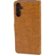کیف چرمی پوست ماری مگنتی سامسونگ Galaxy A14 4G / A14 5G محافظ لنزدار