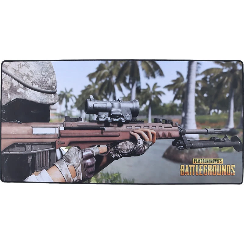 موس پد گیمینگ طرح Battlegrounds سایز 40*80 سانتی متر