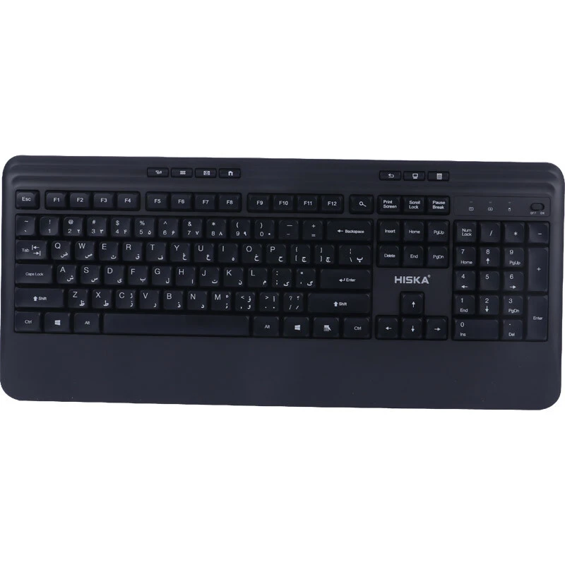 کیبورد و موس بی سیم هیسکا H-MK25
