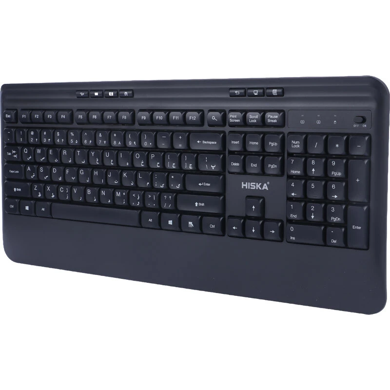 کیبورد و موس بی سیم هیسکا H-MK25