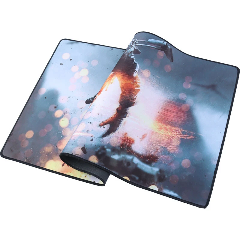 موس پد گیمینگ طرح Battlefield پی نت سایز 40*80 سانتی متر