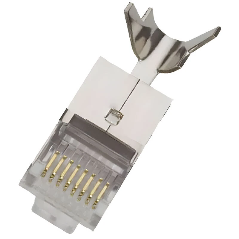 سوکت شبکه کی نت پلاس KP-NC17 Cat6A SFTP